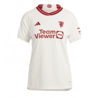 Koszulka piłkarska Manchester United Donny van de Beek #34 Strój Trzeci dla kobiety 2023-24 tanio Krótki Rękaw